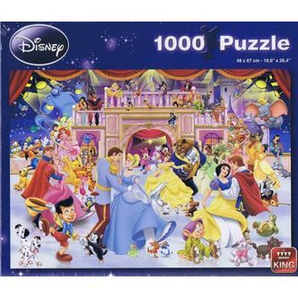 Disney til bal - 1000 brikker