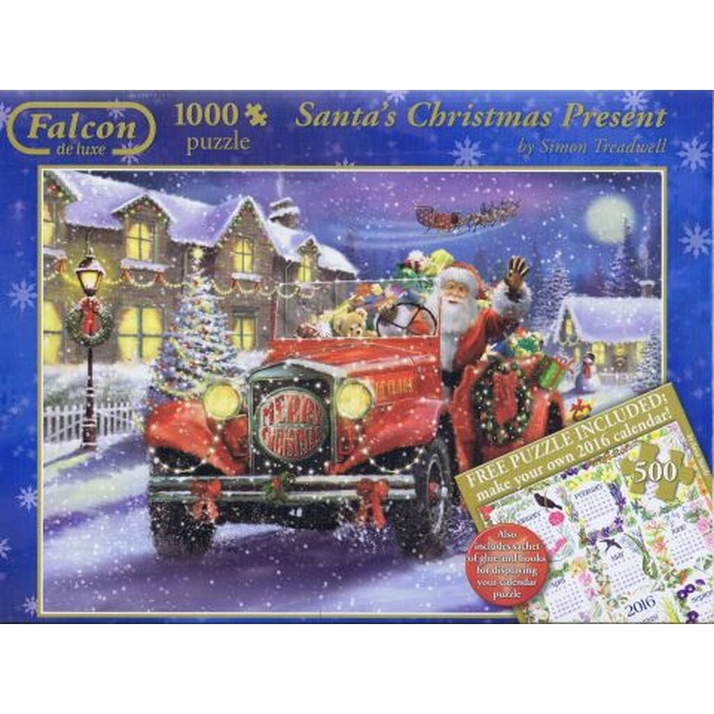 SantaÂ´s Christmas Present - 1000 brikker