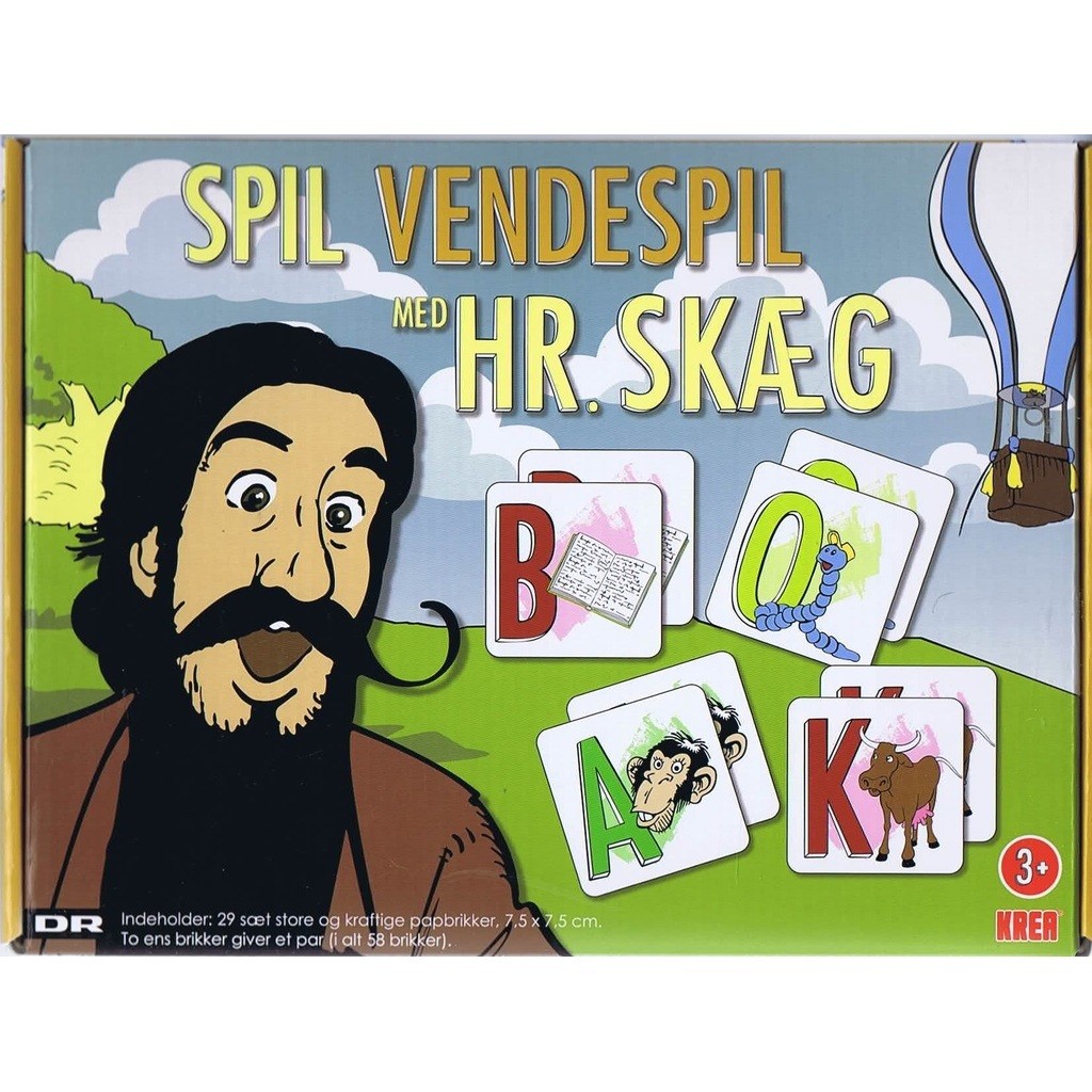 Spil vendespil med Hr Skæg