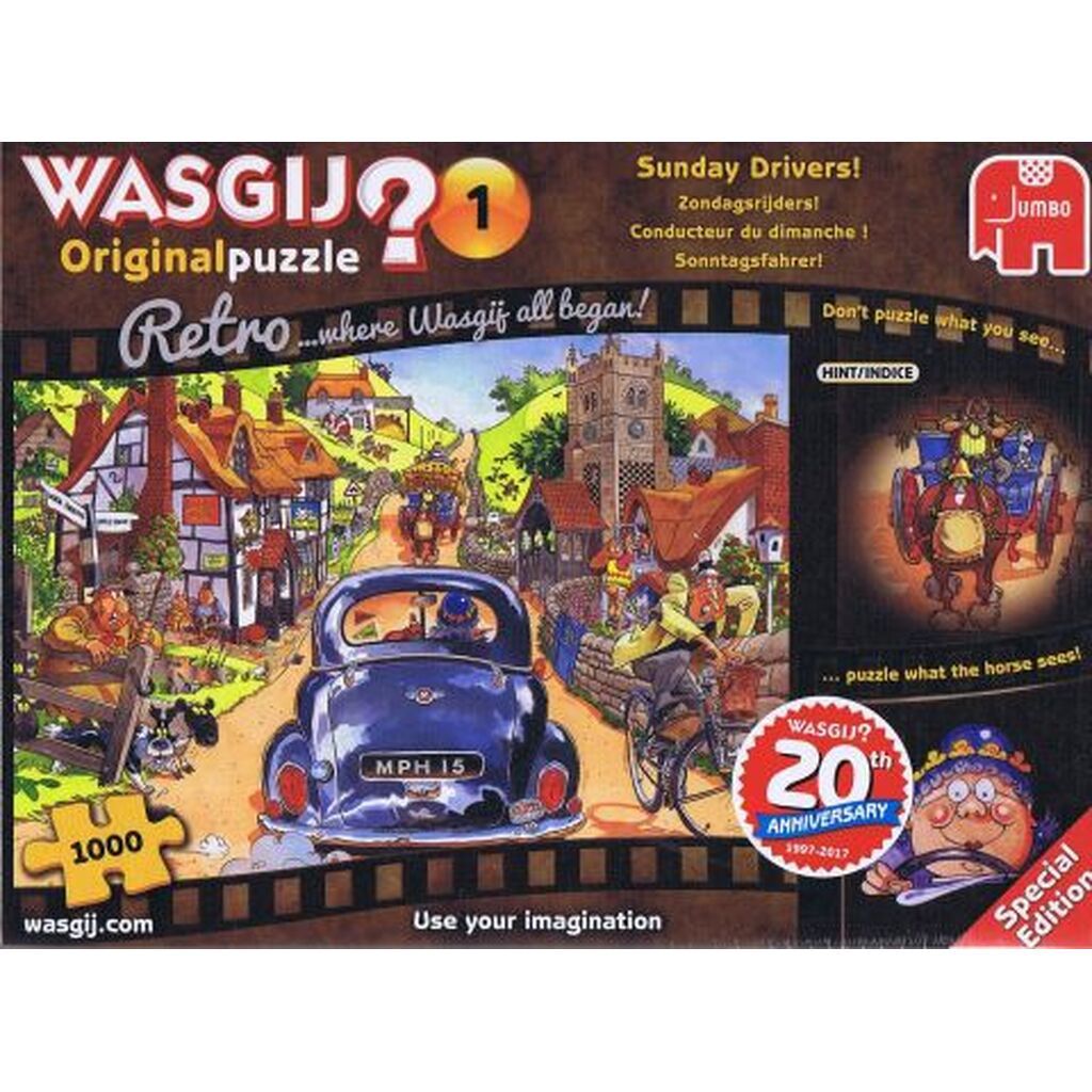 Original Wasgij? 1 Retro - 1000 brikker