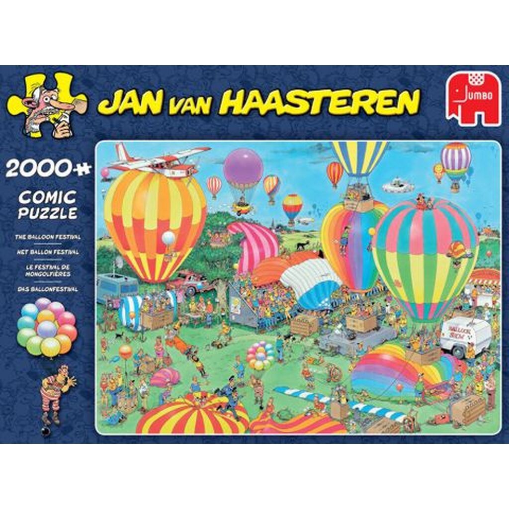 Jan van Haasteren - The Balloon Festival - 2000 brikker
