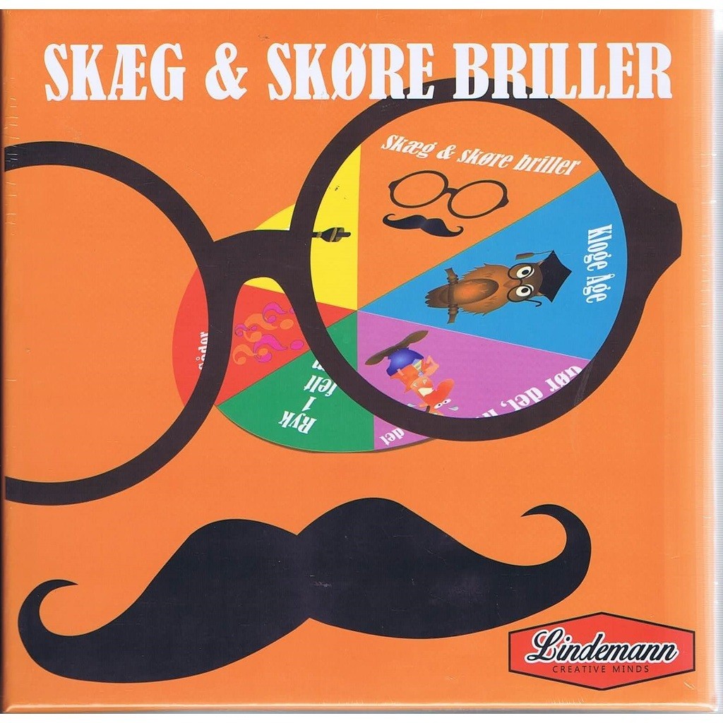 Skæg og skøre briller