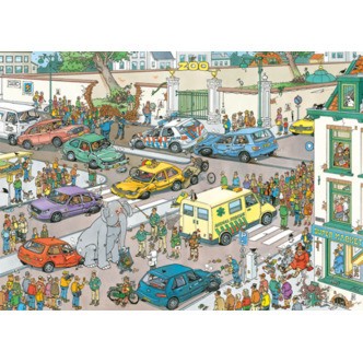 Jan van Haasteren - Jumbo Goes Shopping - 1000 Brikker