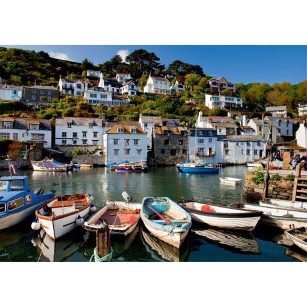 Polperro Harbour - 1000 brikker