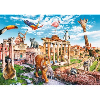 Funny Cities, Wild Rome - 1000 Brikker