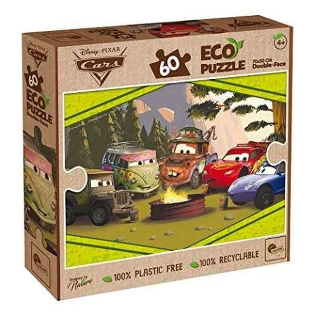 Disney Pixar Cars ECO puzzle - 60 brikker