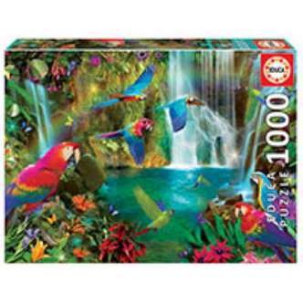 Tropical Parrots - 1000 brikker