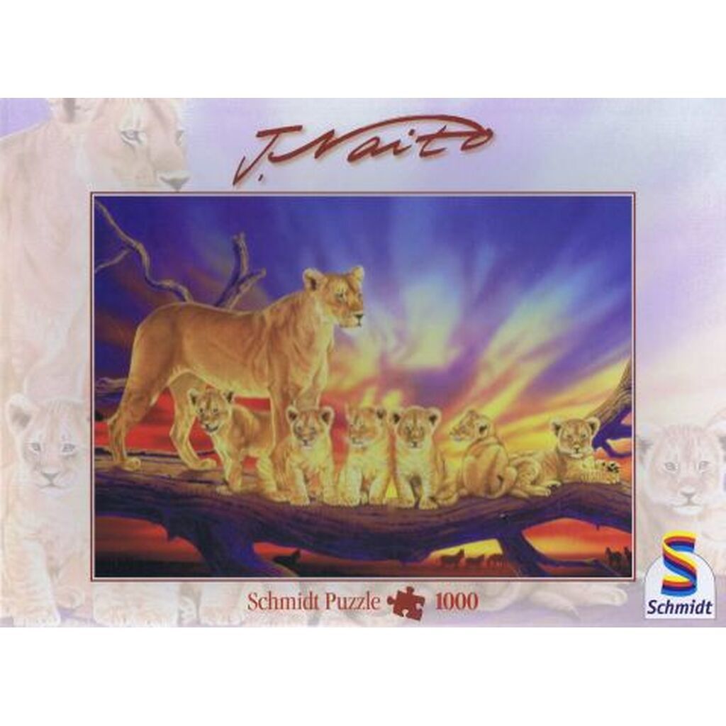 Lion Family - 1000 brikker
