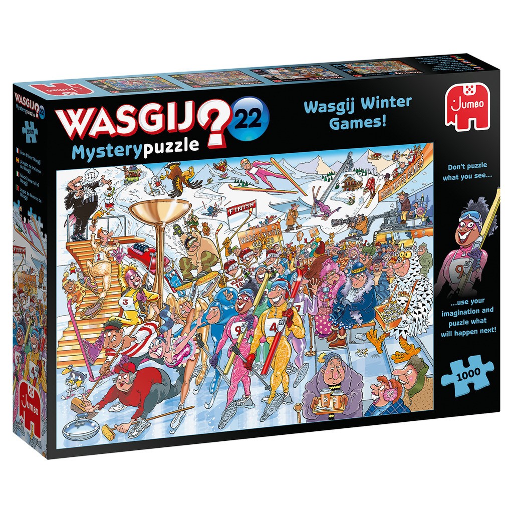 Wasgij Mystery 22 - Vinter OL - 1000 brikker