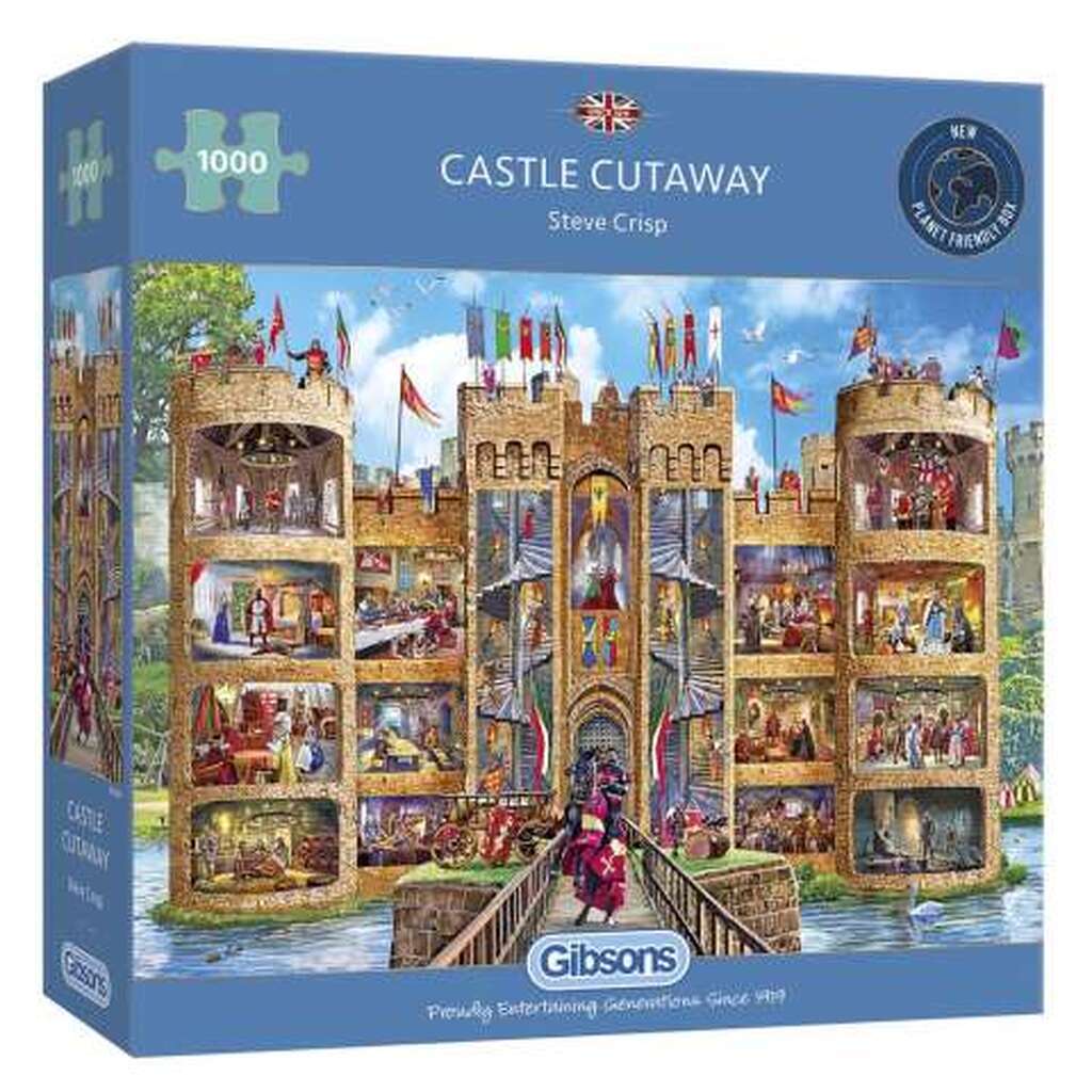 Castle Cutaway - 1000 brikker