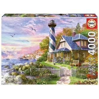 Lighthouse in Rock Bay, 4000 brikker