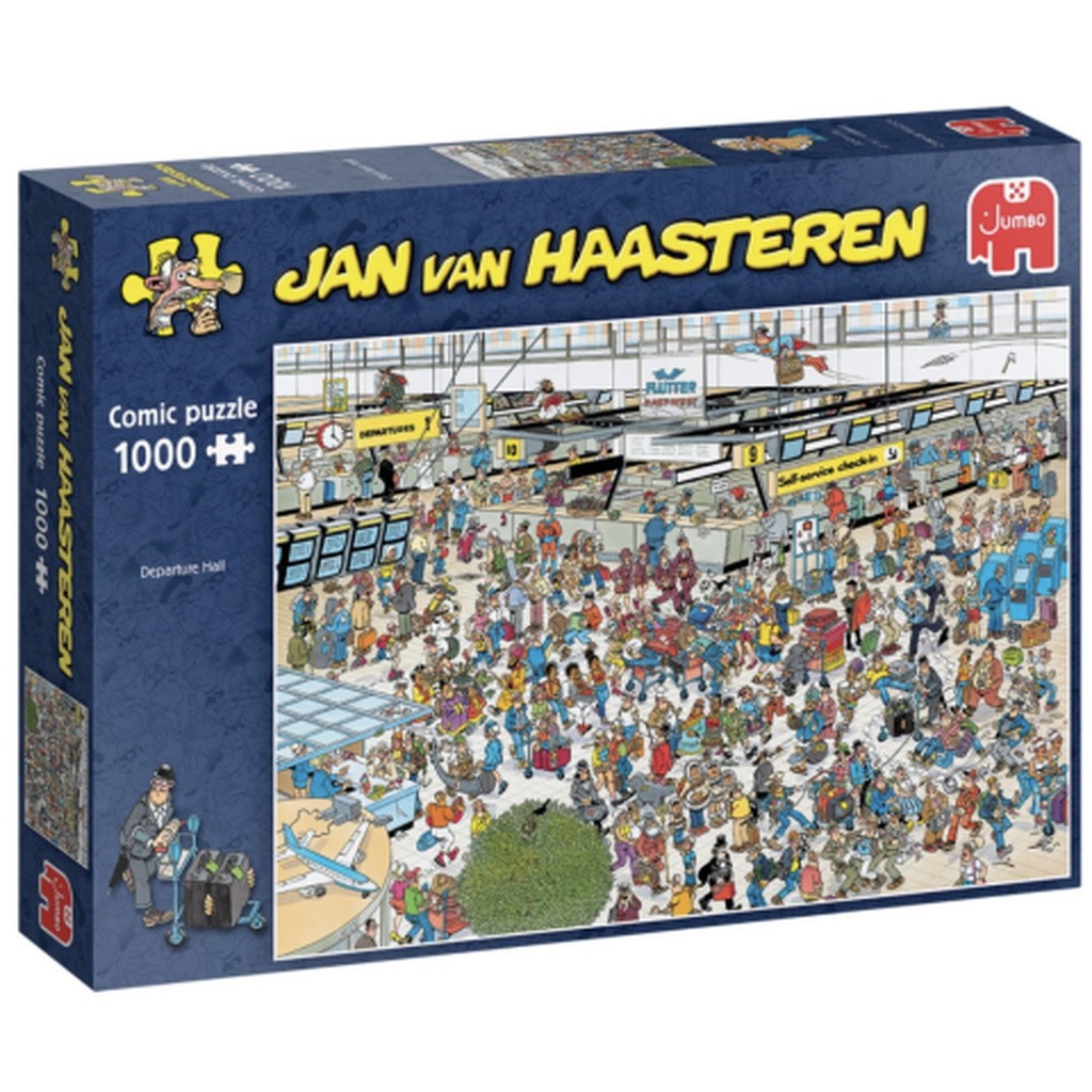 Jan Van Haasteren - Departure Hall - 1000 brikker