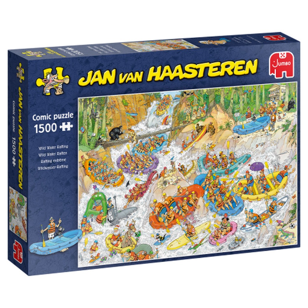 Jan van Haasteren - Wild Water Rafting - 1500 brikker