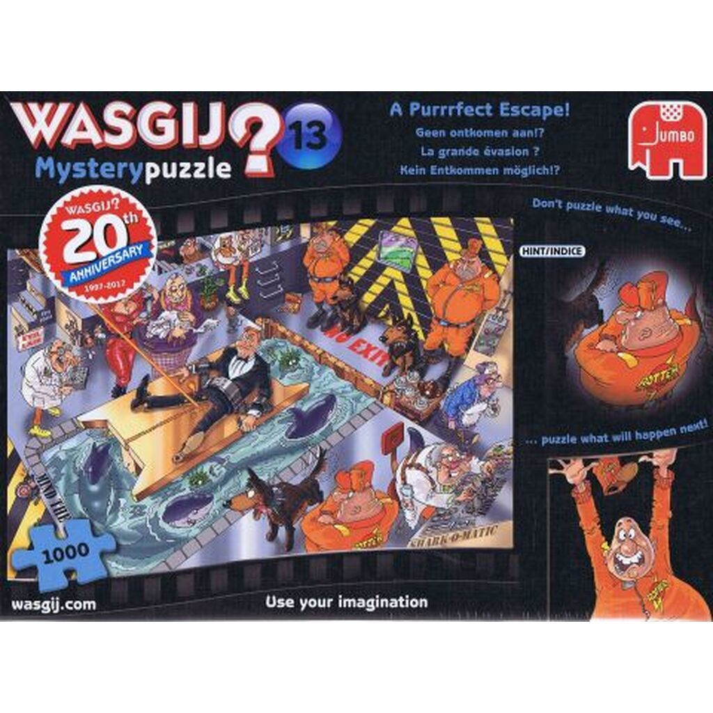 Mystery Wasgij? 13, A Purrrfect Escape - 1000 brikker