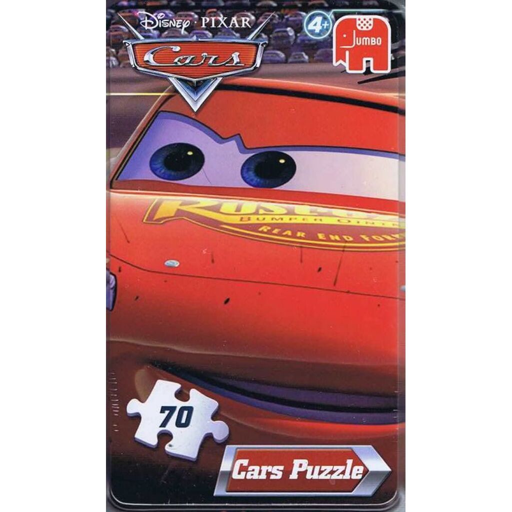 Cars - 70 brikker i metal æske