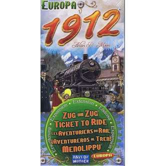 Ticket To Ride Europa 1912