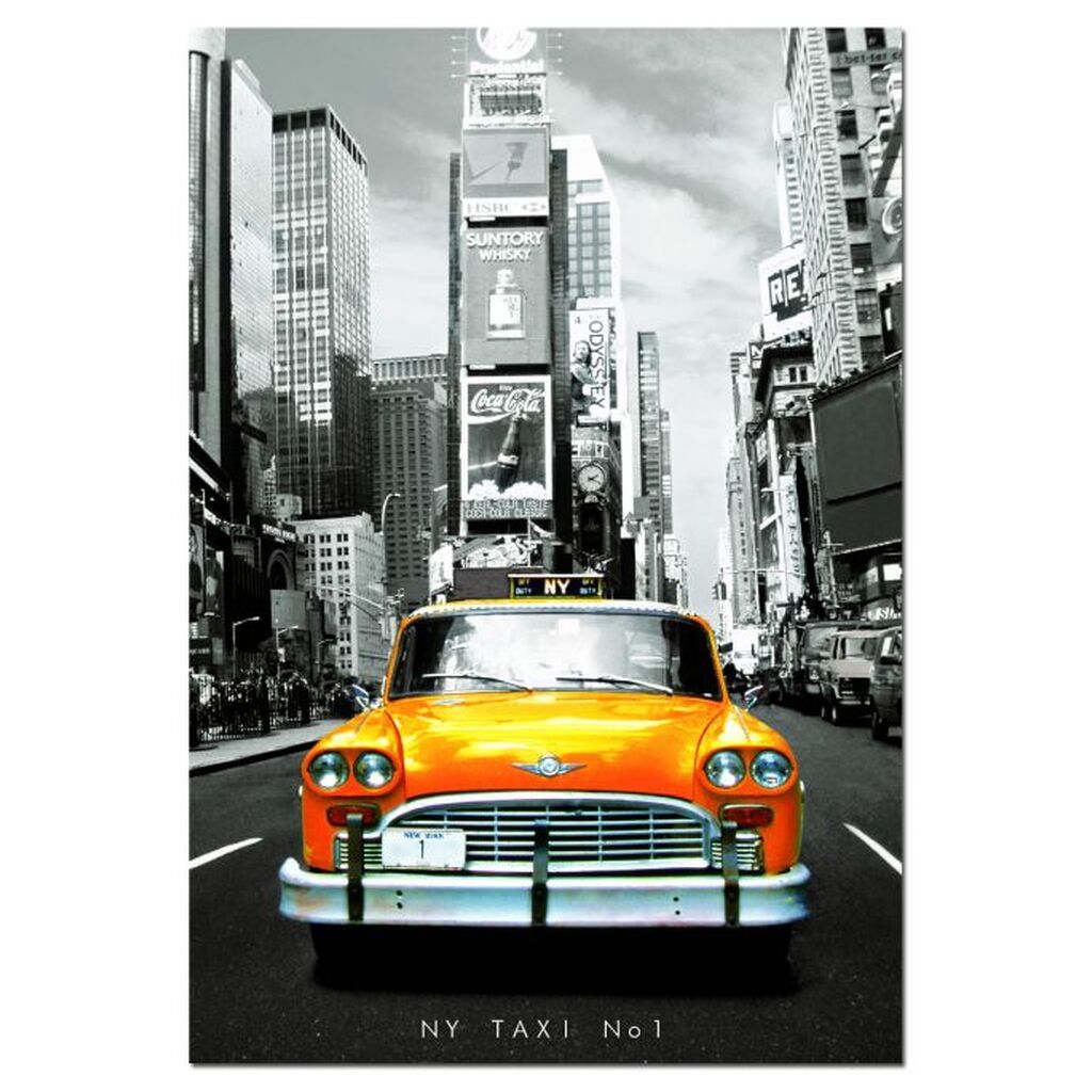Taxi no. 1, New York - 1000 brikker