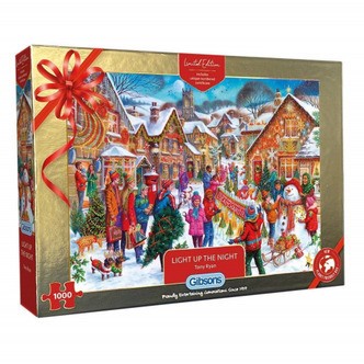 Christmas Limited Edition Jigsaw Puzzle - Light Up - 1000 brikker