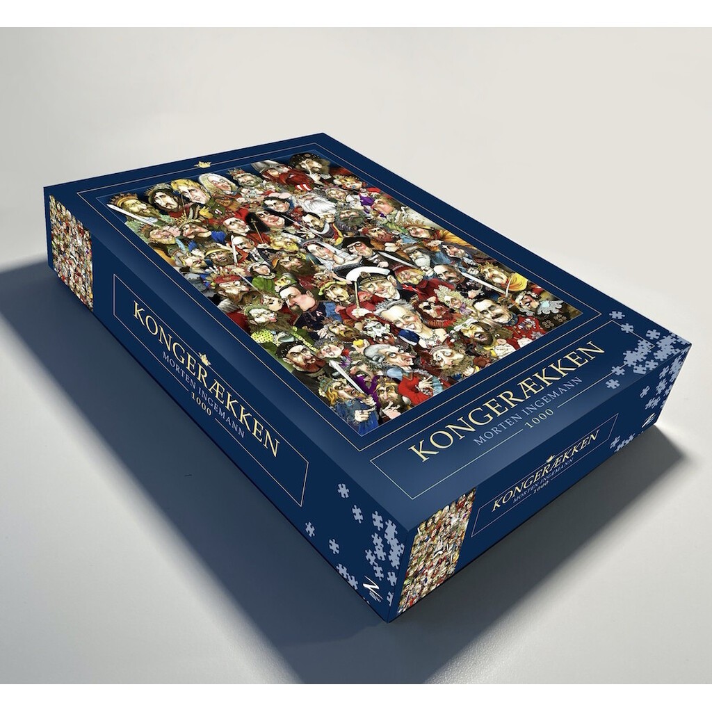 Ingemann: Kongerækken - 1000 brikker