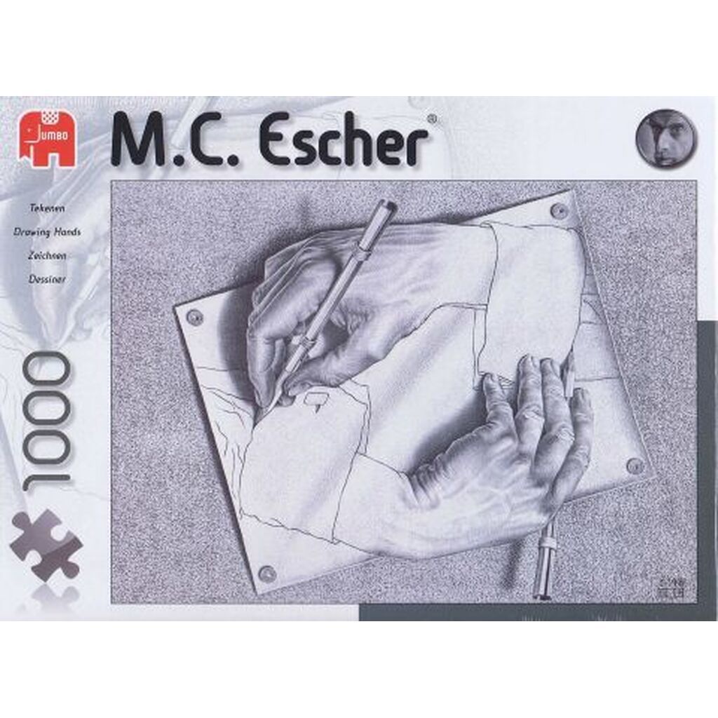 Drawing Hands - 1000 brikker