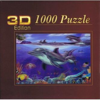 Delphine, 3 D - 1000 brikker
