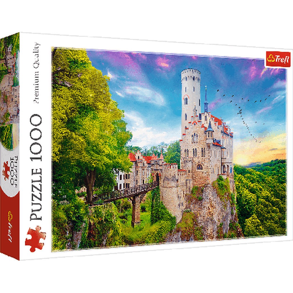 Lichtenstein Castle, Germany - 1000 Brikker