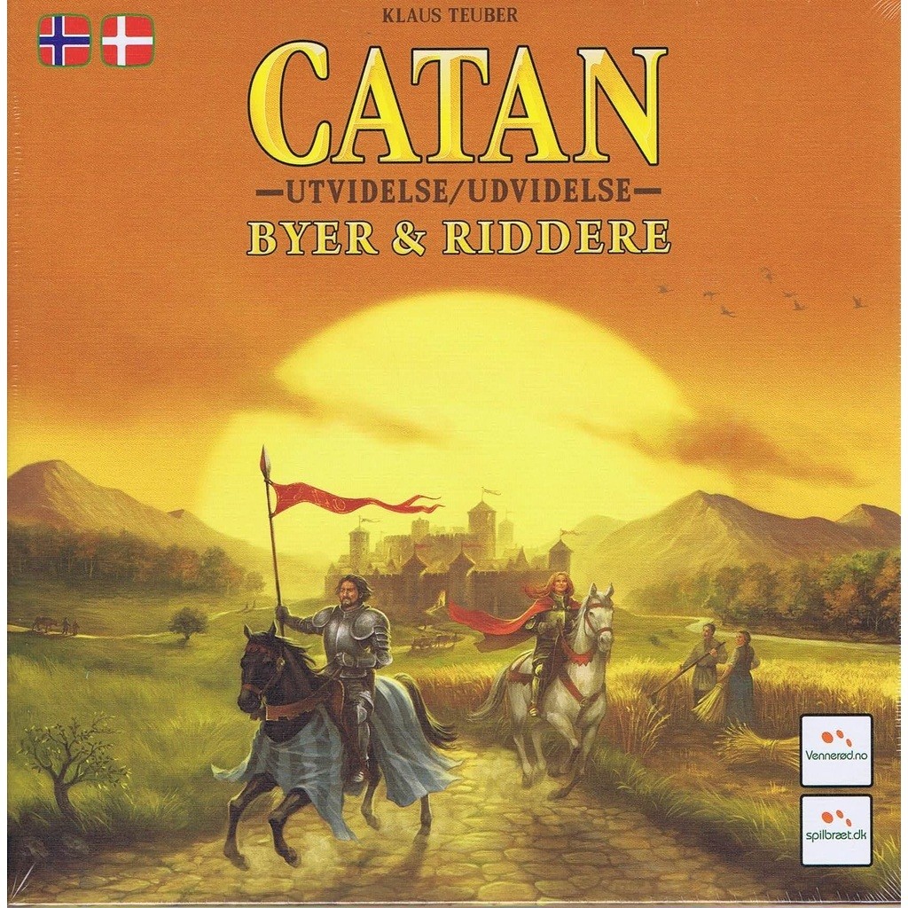 Settlers fra Catan  -  Byer og riddere