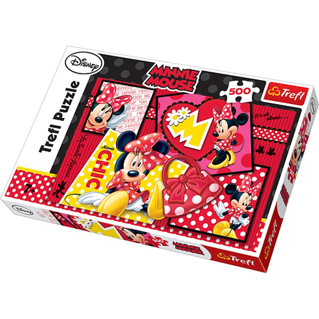 Minnie Mouse - 500 brikker