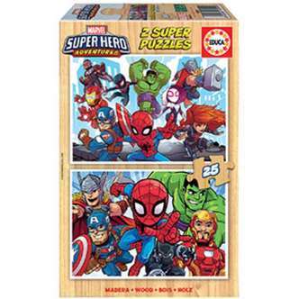 Marvel Super Hero Adventures - 2 x 25 brikker