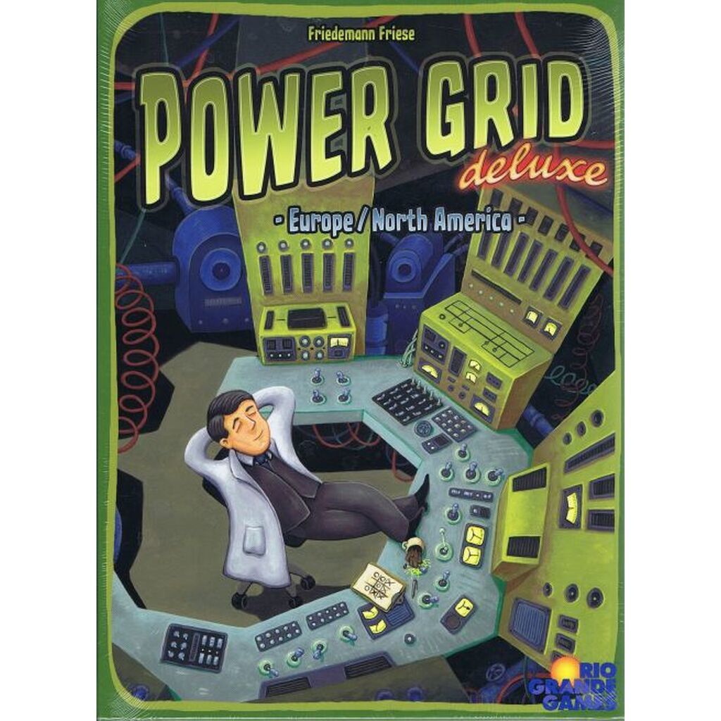 Power Grid Deluxe - Engelsk
