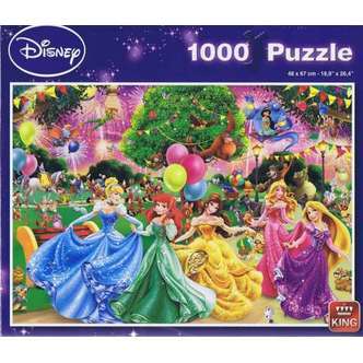 Disney Dansende Prinsesser - 1000 brikker