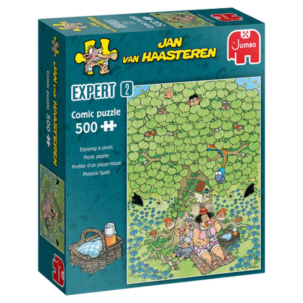 Jan van Haasteren: Skovtur - 500 brikker