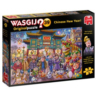 Wasgij Original 39 - Kinesisk Nytår - 1000 brikker