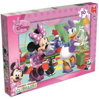 Minnie Mouse og Andersine leger fotograf - 50 brikker