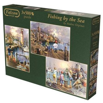 Fishing by the Sea - 3x500 brikker