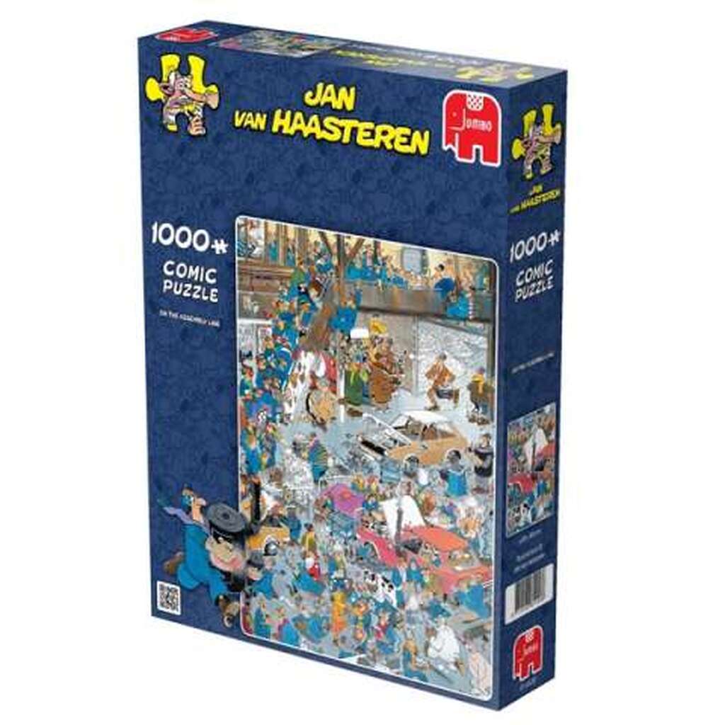 Jan van Haasteren - On the Assembly Line - 1000 brikker