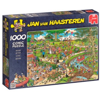 Jan van Haasteren: En tur i parken - 1000 brikker