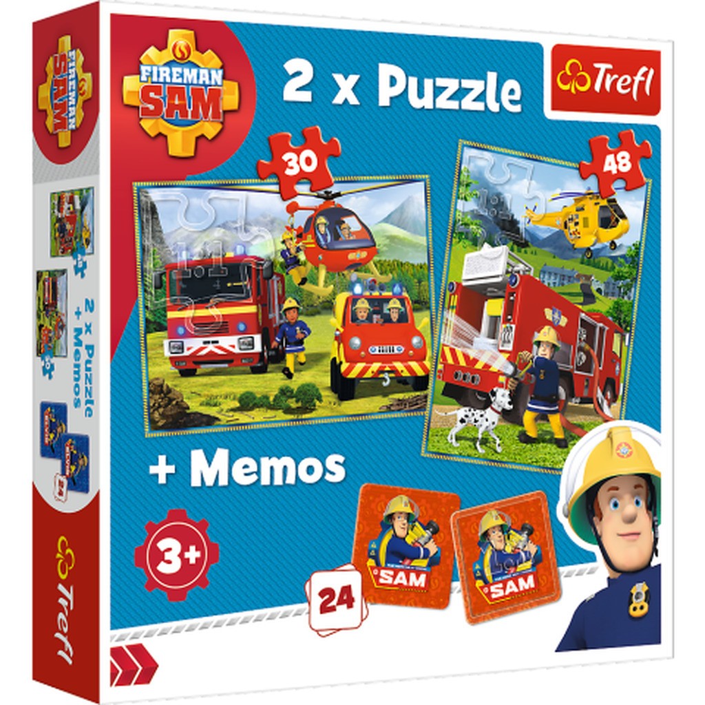 2i1 + Memos - Brandmand Sam - 30+48 Brikker