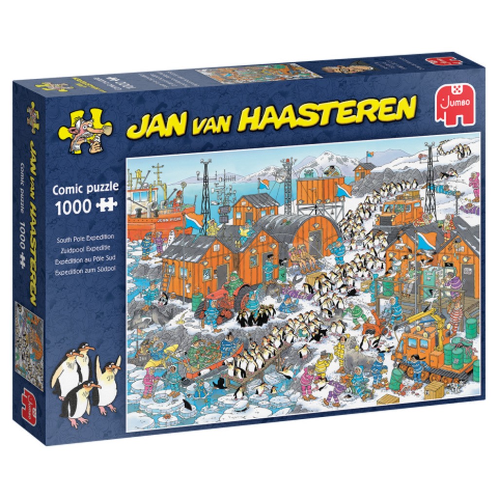 Jan Van Haasteren - Ekspedition på Sydpolen - 1000 brikker
