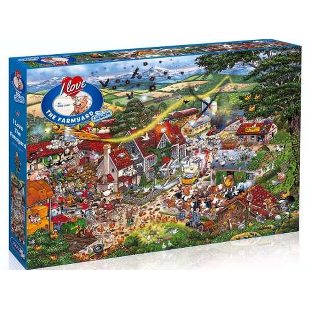 I Love the Farmyard, 1000 brikker