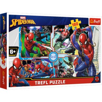 Spiderman redder dagen - 160 brikker