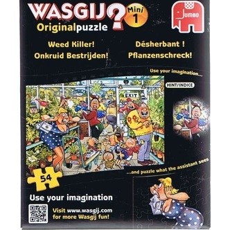 Wasgij? Original Mini #1 Weed Killer - 54 brikker