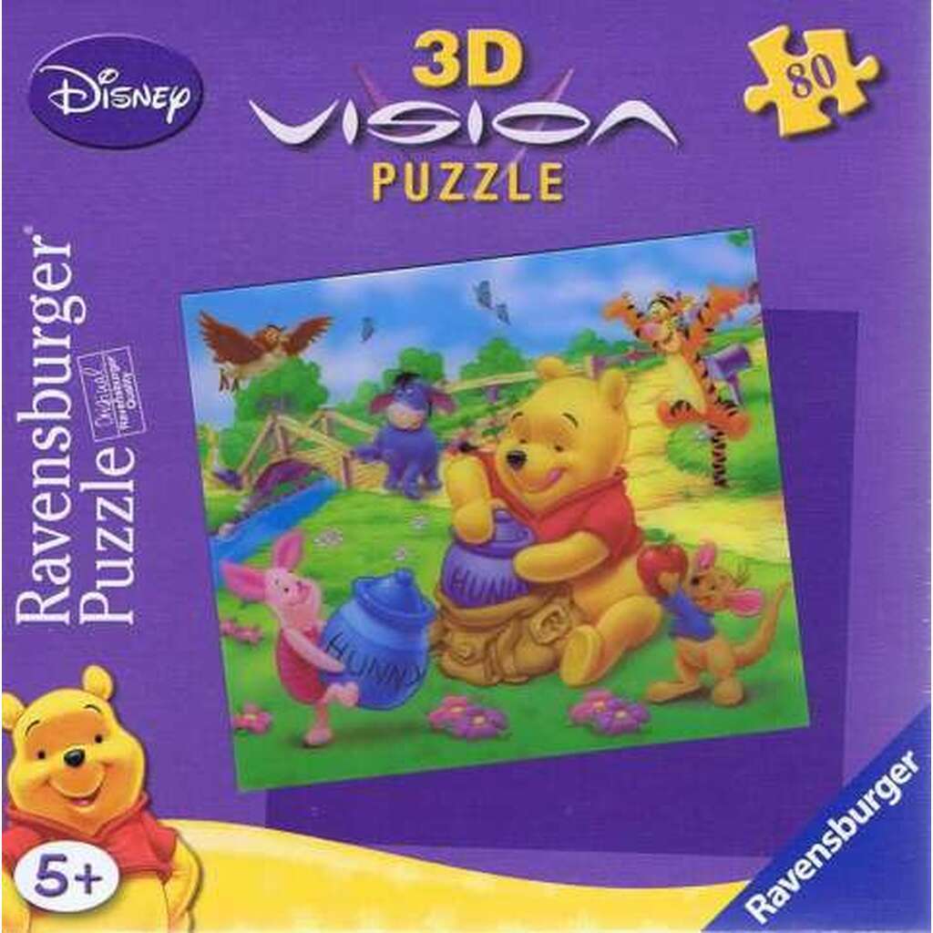 Winnie and his Honey, 3D - 80 brikker