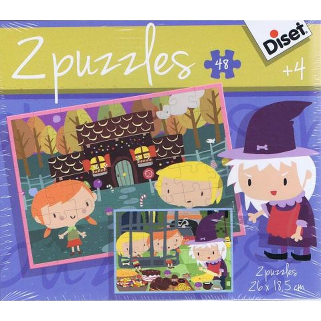 Hans og Grete - 2x48 brikker