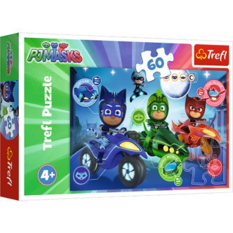 PJ Masks Night Race - 60 brikker