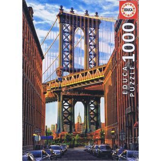 Manhattan Bridge, New York - 1000 brikker