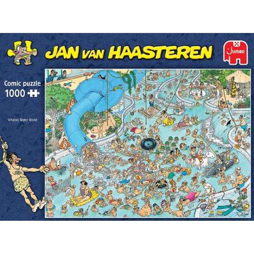 Jan van Haasteren - Whacky Water World - 1000 brikker