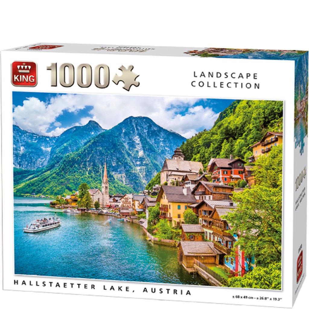 Hallstaetter Lake - 1000 brikker