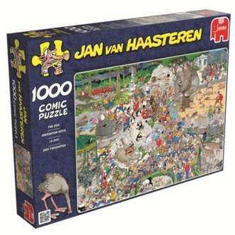 Jan van Haasteren - The Zoo - 1000 brikker