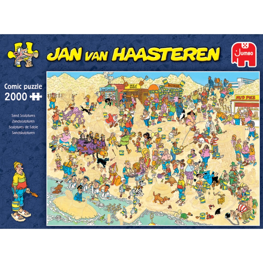 Jan van Haasteren - Sand Sculptures - 2000 Brikker